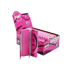 GIZEH All Pink Slim King Size Papers - 34 Blättchen...