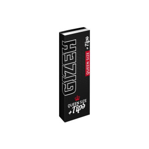 GIZEH Black Queen Size Papers - 50 Blättchen &...