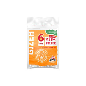 GIZEH Papier Slim Eindrehfilter - 6mm Drehfilter - 120...