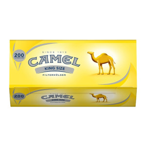 CAMEL King Size - 200 Filterhülsen - Gelb -...